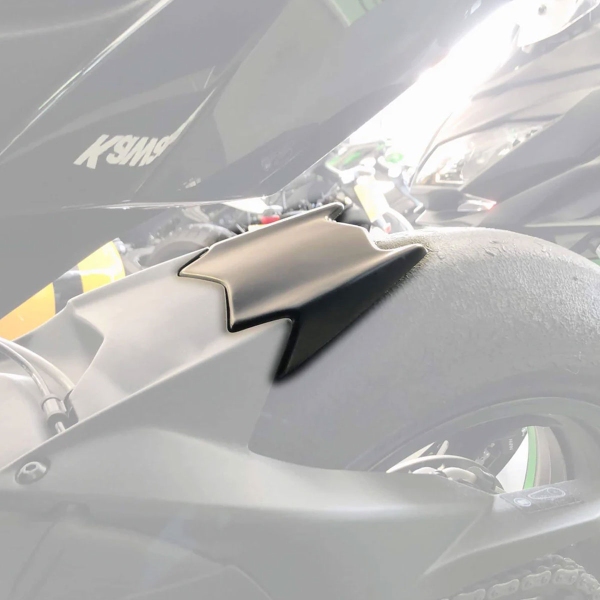 Estensione parafango posteriore Pyramid Nero opaco Kawasaki Ninja H2R 2015-2024