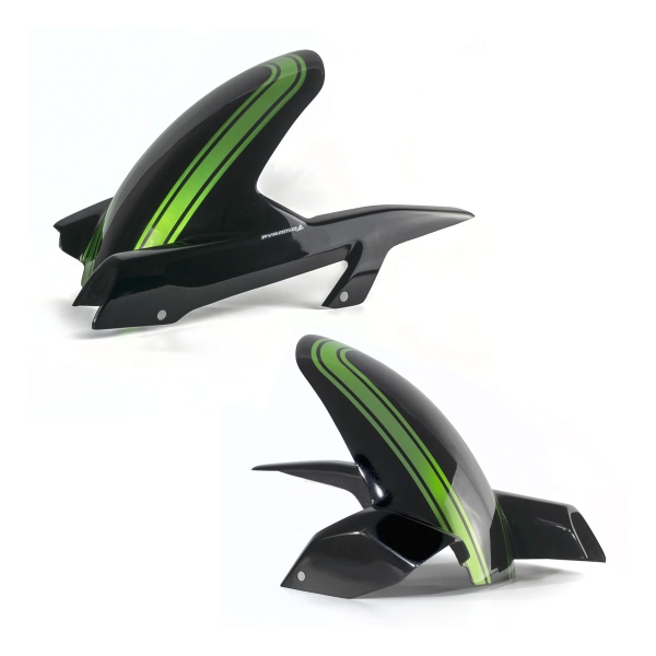 Pyramid Black/Green Rear fender Kawasaki Z900RS 2025-2025