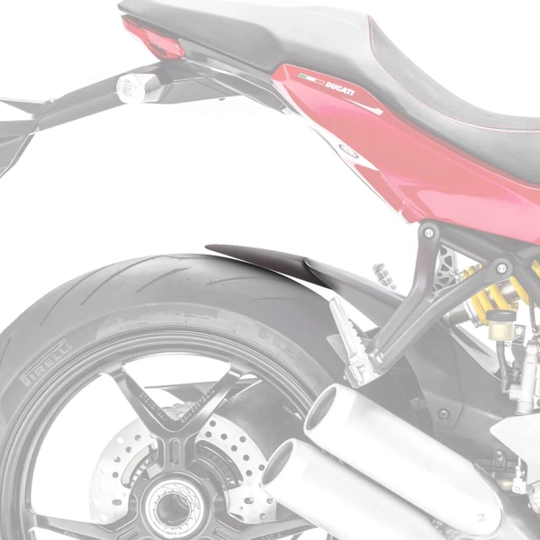 Estensione parafango posteriore Pyramid Nero opaco Ducati Monster 1200 R 2016-2020