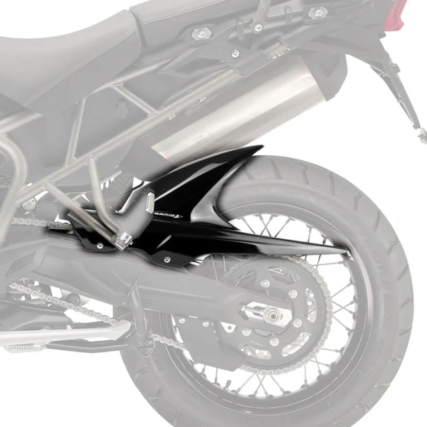 Pyramid Gloss Black Rear fender Triumph Tiger 800 XC/XCX/XCA/Low 2011-2024