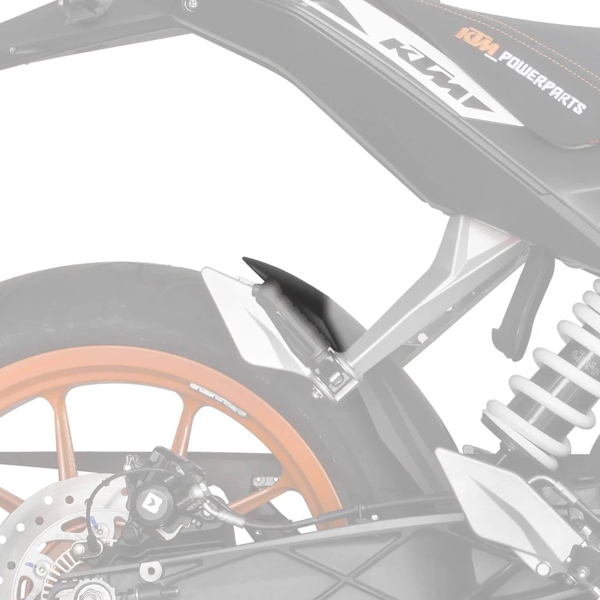 Estensione parafango posteriore Pyramid Nero opaco KTM Duke 125 2012-2016