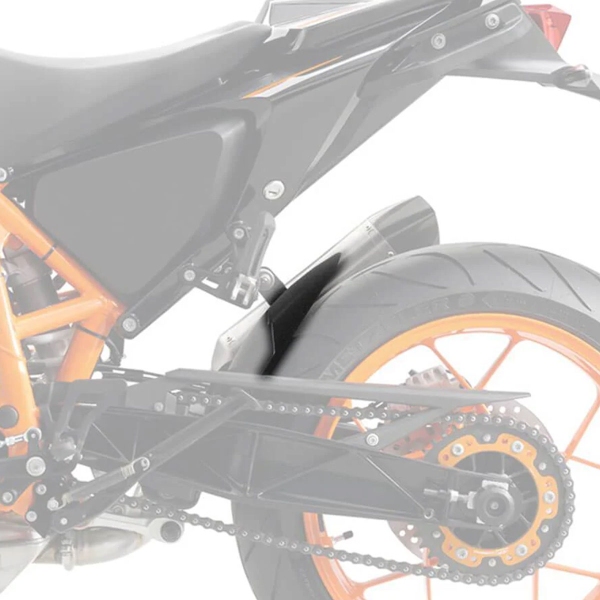 Estensione parafango posteriore Pyramid Nero opaco KTM Duke 690 2012-2024