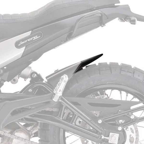 Estensione parafango posteriore Pyramid Nero opaco Benelli Leoncino 500 2015-2024
