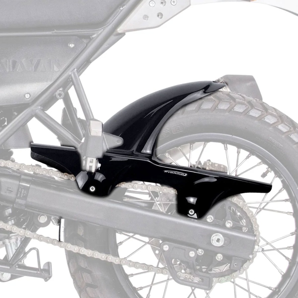 Pyramid Gloss Black Rear fender Royal Enfield Himalayan 410 2018-2024