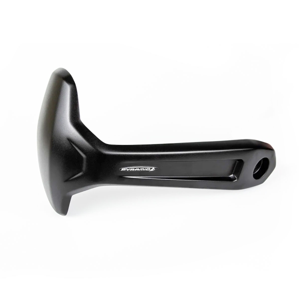 Pyramid Matte Black Rear Spray Guards Yamaha MT07 2013-2017