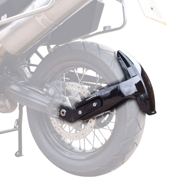 Pyramid Gloss Black Rear Spray Guards BMW F650GS 2008-2012