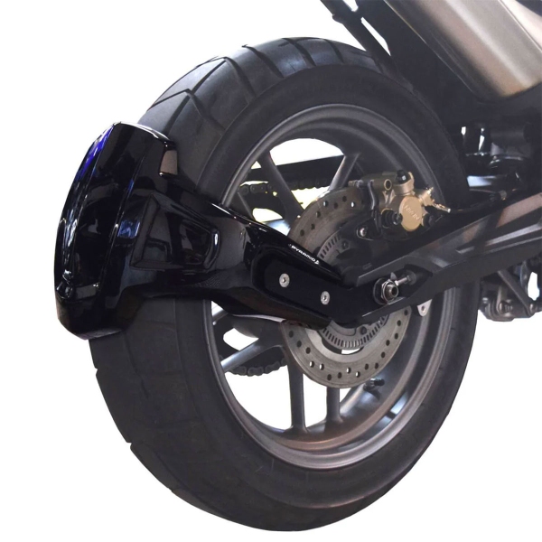 Pyramid Gloss Black Rear Spray Guards Triumph Tiger 800 XC/XCX/XCA/Low 2013-2024