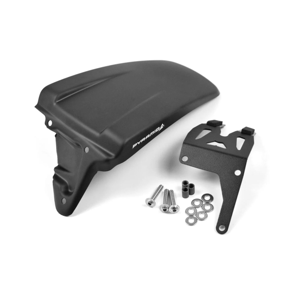 Pyramid Matte Black Rear Spray Guards Harley Davidson Sportster S RH1250S 2021-
