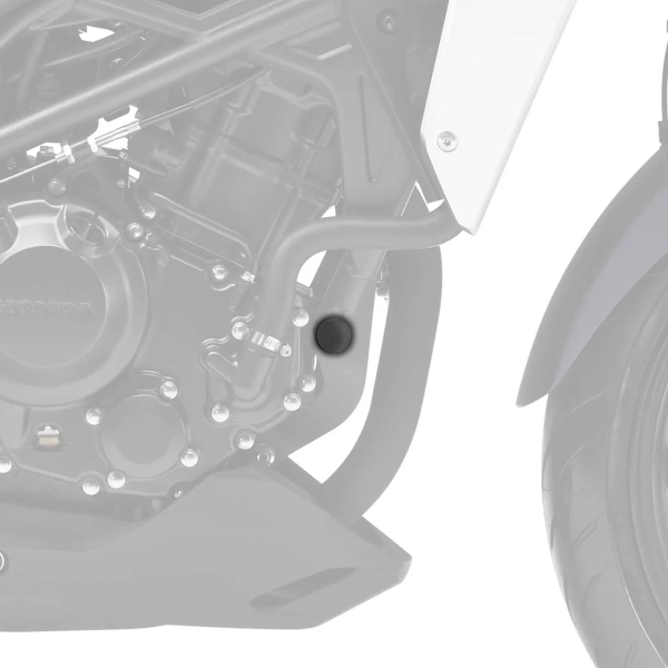 Pyramid Matte black frame and caps Honda CB125R 2018-2024