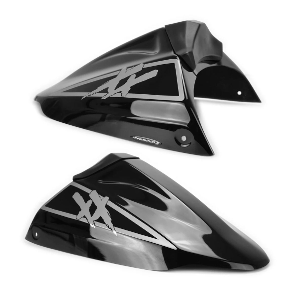 Cover sella posteriore monoposto Pyramid Nero lucido Honda CBR1100XX Blackbird 1996-2007