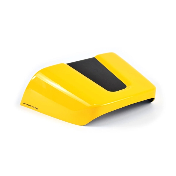 Cover sella posteriore monoposto Pyramid Giallo/Nero lucido Honda MSX125 2021-2025