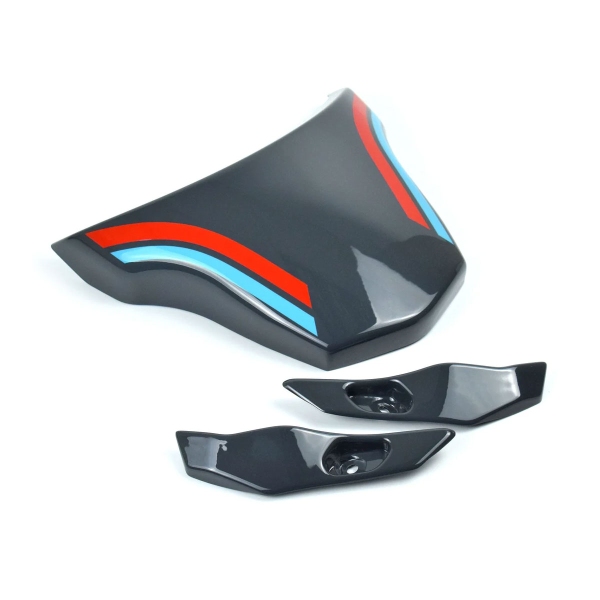 Cover sella posteriore monoposto Pyramid Storm Fluo/Ciano Yamaha MT09 2021-2023