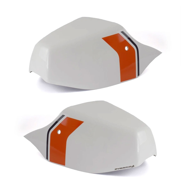 Cover sella posteriore monoposto Pyramid Rosso Legend Yamaha XSR900 2024