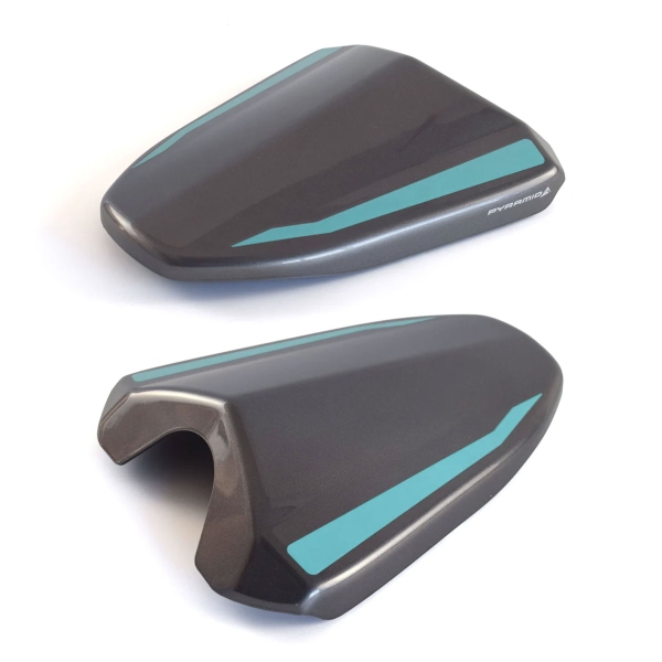 Cover sella posteriore monoposto Pyramid Ciano mezzanotte Yamaha MT09 2024-2025