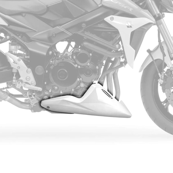 Pyramid Gloss White Belly Pan Suzuki GSR750 2011-2016