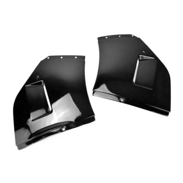 Pyramid Gloss Black Infill Panels Suzuki RG125 1985-1992