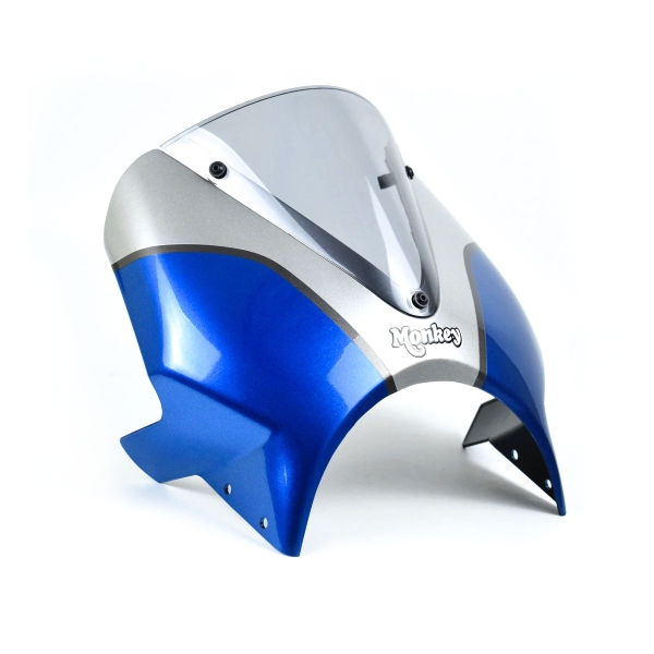 Pyramid Bright Blue/Silver screen Honda Monkey 125 2021-2025