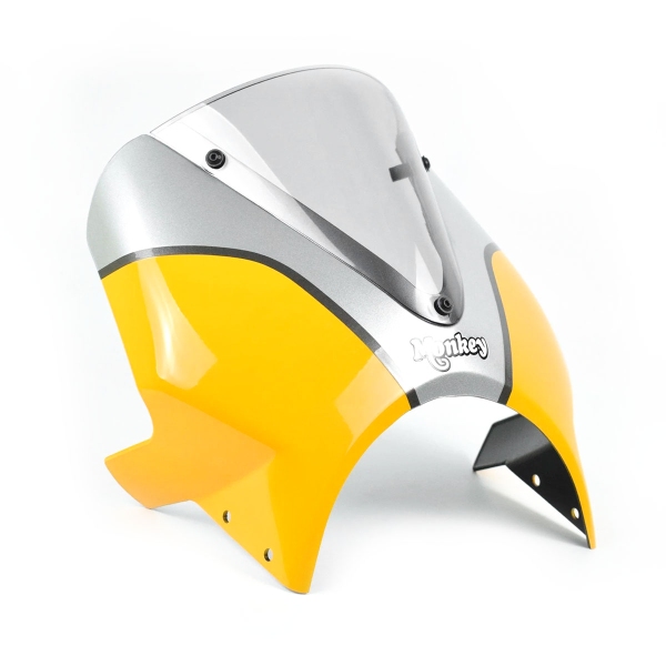 Cupolino Pyramid Giallo Banana/Silver Honda Monkey 125 2021-2025