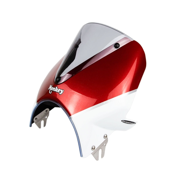 Cupolino Pyramid Rosso perla/Bianco Honda Monkey 125 2018-2020