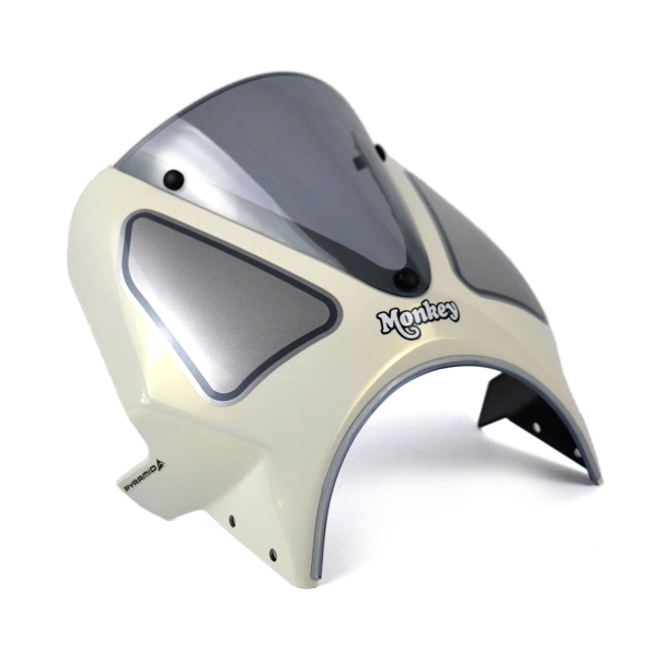 Cupolino Pyramid Crema/Bianco Honda Monkey 125 2022-2025