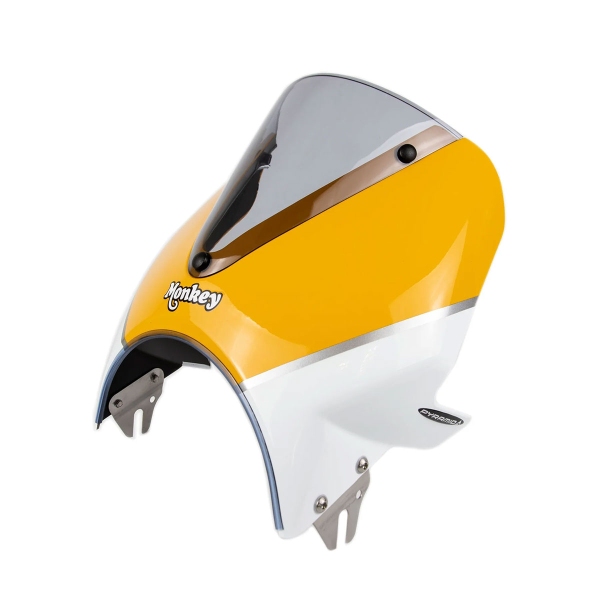 Cupolino Pyramid Giallo/Bianco Honda Monkey 125 2018-2020