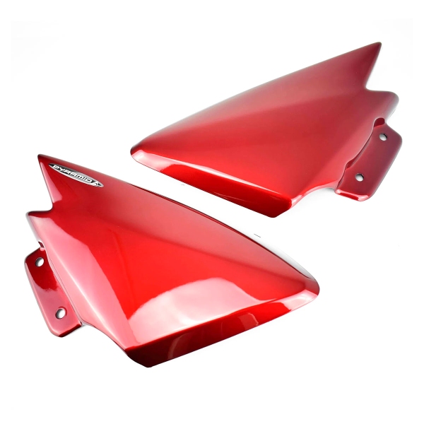 Pyramid Metallic Red Infill Panels Yamaha MT09 2013-2016