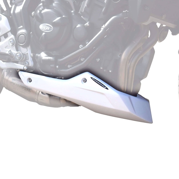 Pyramid Gloss White Belly Pan Yamaha MT07 2013-2024