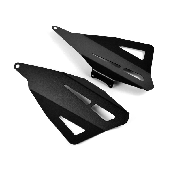 Pyramid Matte Black Aluminium Infill Panels Yamaha MT09 2021-2023
