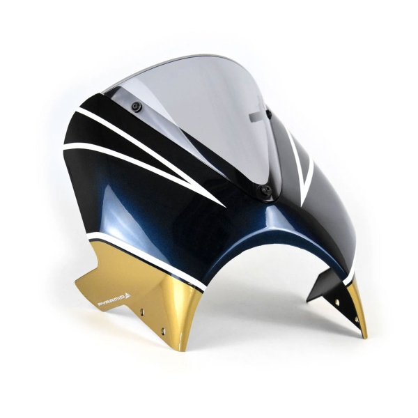 Cupolino Pyramid Blu/Oro Kawasaki Z900RS 2022-2025