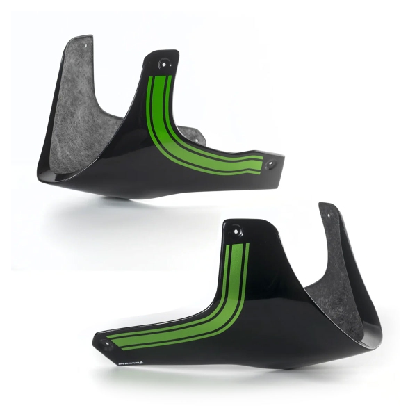 Pyramid Black/Green Belly Pan Kawasaki Z900RS 2025-2025