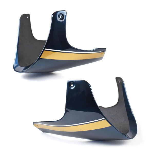 Pyramid Blue/Gold/White Belly Pan Kawasaki Z900RS 2022-2023