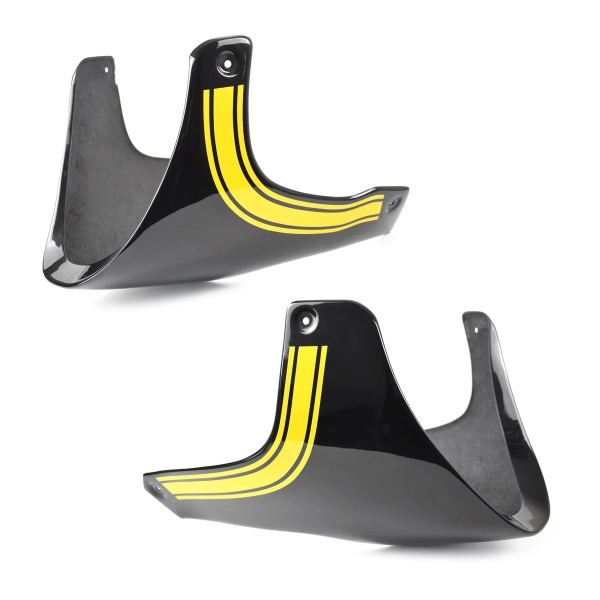 Pyramid Black/Yellow Belly Pan Kawasaki Z900RS SE 2022-2025