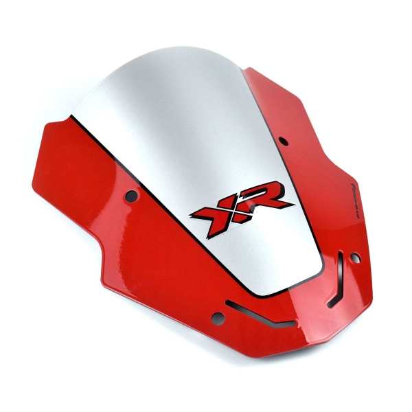 Cupolino Pyramid Rosso/Bianco alluminio opaco BMW S1000XR 2020-2025