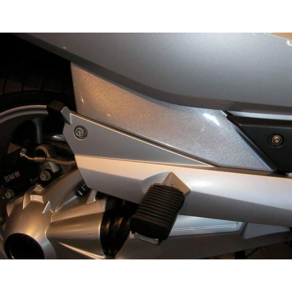 Pyramid Metallic Silver Infill Panels BMW R1200RT 2005-2013