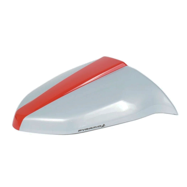Cover sella posteriore monoposto Pyramid Silver/rosso BMW F900R 2020-2025