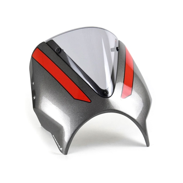 Cupolino Pyramid Silver/Rosso Triumph Trident 660 2021-2025