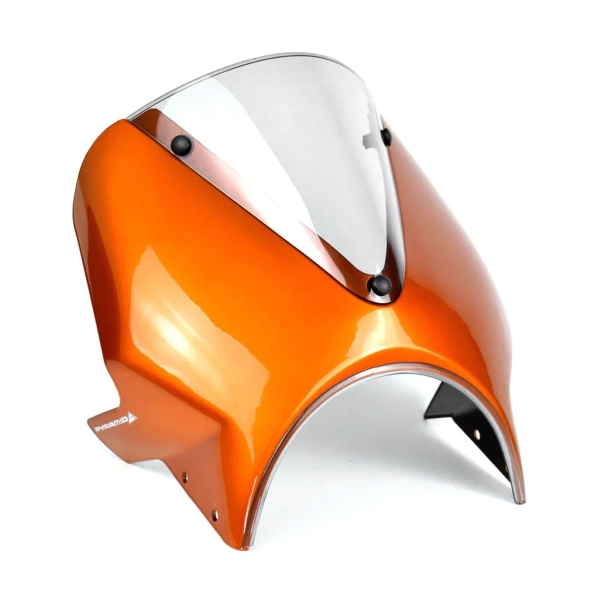 Cupolino Pyramid Arancione Royal Enfield Interceptor 650 2018-2025