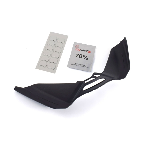 Ali Pyramid frontali nero opaco Yamaha MT09SP 2024-2025