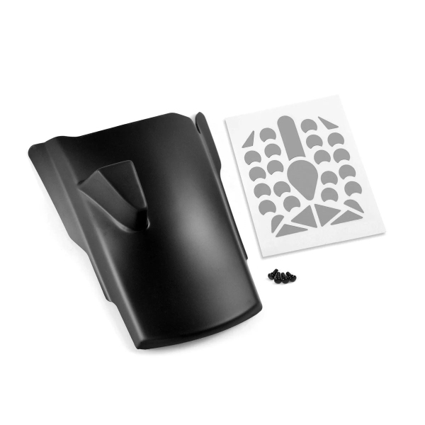 Pyramid Matte Black Rear Spray Guards shield Honda NT1100 2022-2024