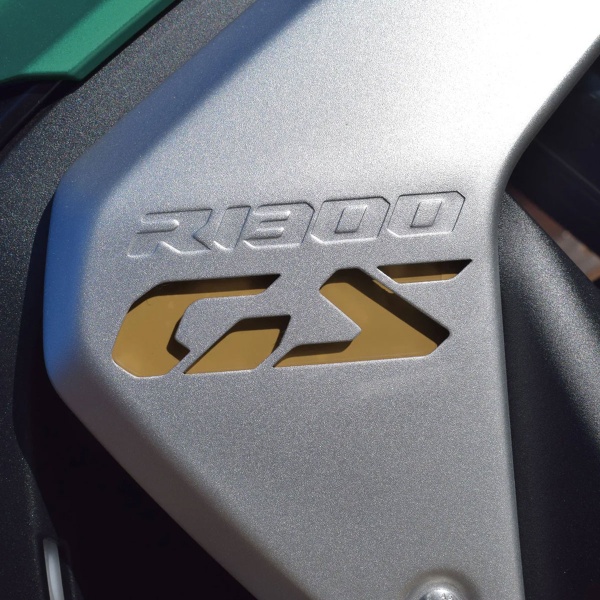 Adesivi set di 2 inserto pannello Oro BMW R1300GS