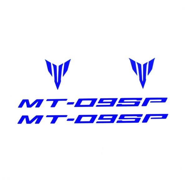 Adesivi set di 2 blu Yamaha MT09