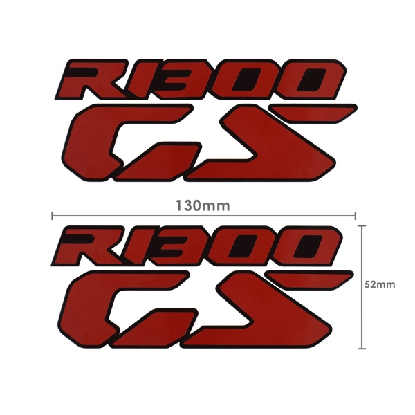 Adesivi set di 2 Rosso logo BMW R1300GS