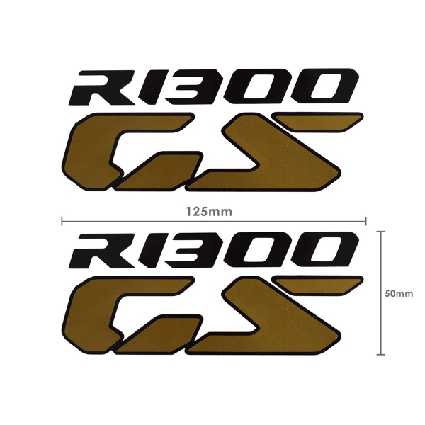 Adesivi set di 2 Oro logo BMW R1300GS