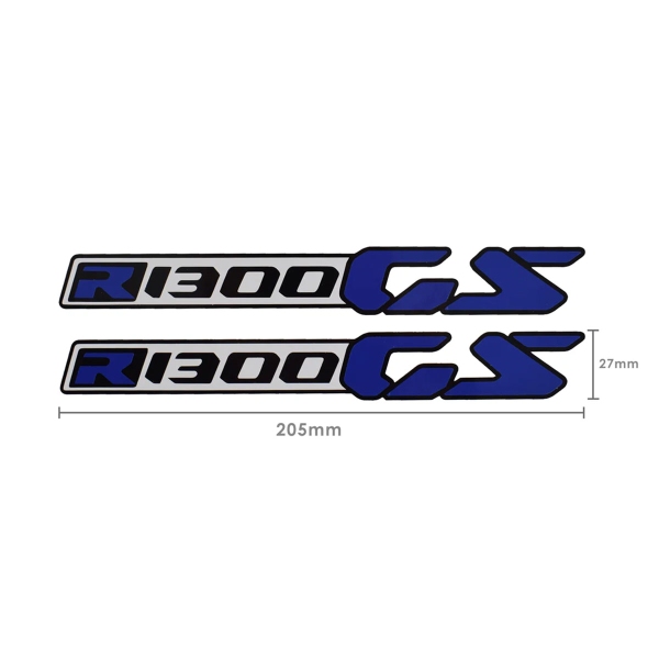 Adesivi set di 2 Blu logo BMW R1300GS