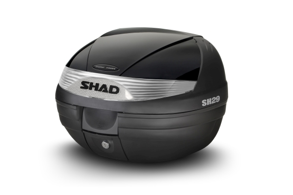 Cover for Shad top case SH29 in metallic black color