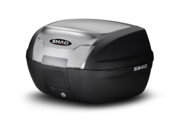 Cover for Shad top case SH40 in silver color