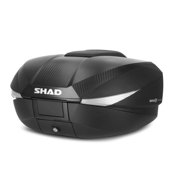Bauletto Shad SH58X eXpandible carbon look Espandibile da 46, 52, 59 litri