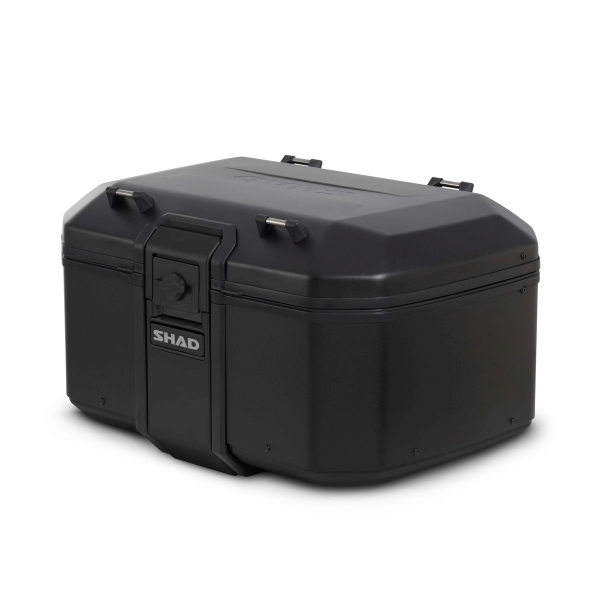 Shad TR55 Terra Top Case aluminum pure black 55 liters