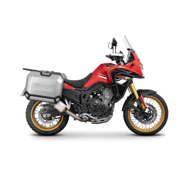 Pannier holder side cases SHAD 4P System Rieju Aventura 500 2023-2025