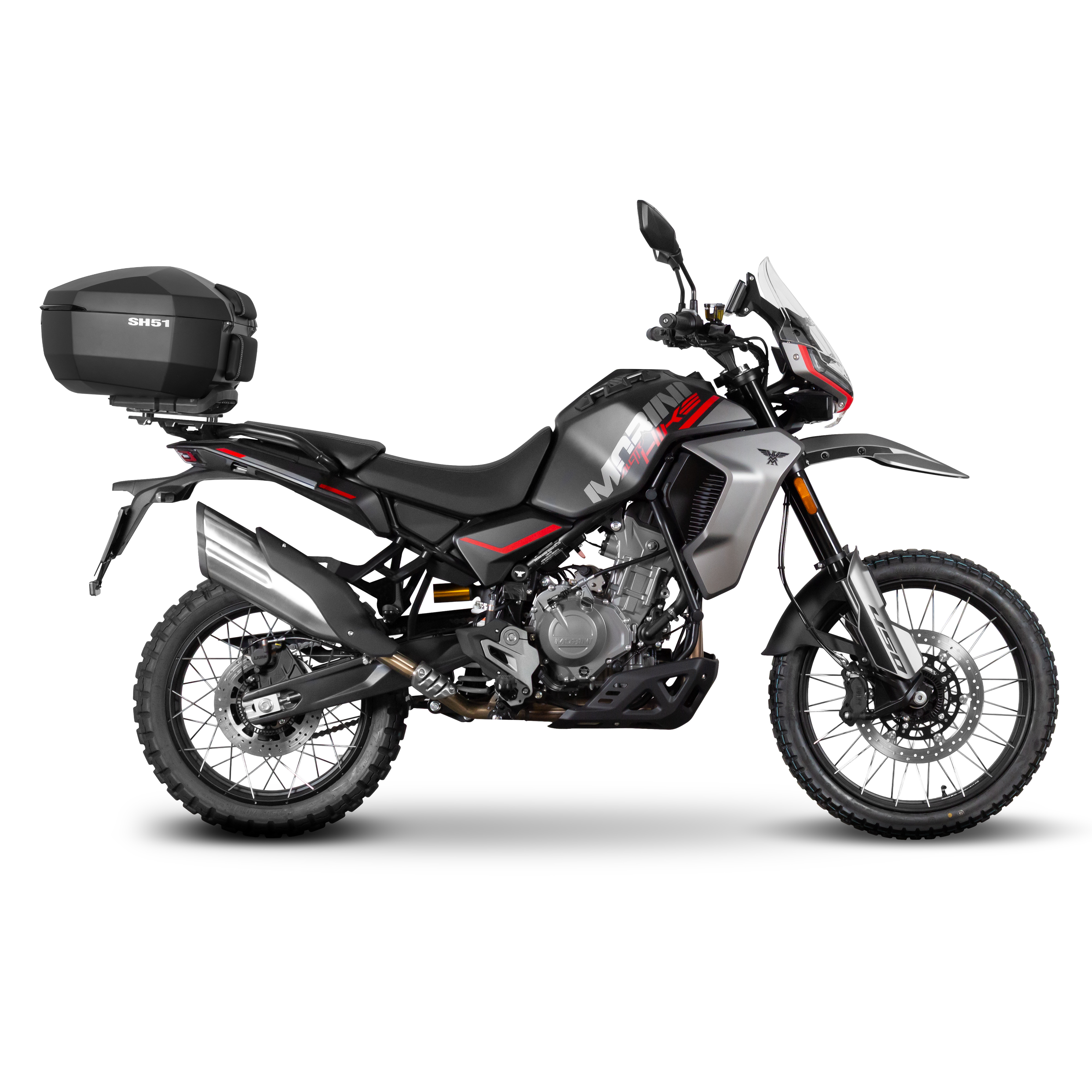 Attacco posteriore bauletto SHAD Moto Morini Alltrhike 450 2026